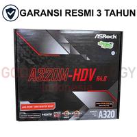 Gambar Asrock A320M-HDV (AM4, AMD Promontory A320, DDR4, USB3.1, SATA3) dari GoodsTechID undefined 1 Tokopedia