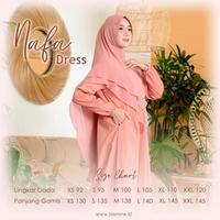 Gambar Dress Nafa Size XS-M -Hanya Dress- Gamis Pesta Syari Cantik by Jasmine dari Maritzaella undefined 2 Tokopedia
