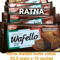 Gambar WAFELLO ROMA WAFER COKELAT ITALIAN TASTE (1 Pack Isi 10 pcs) dari Ratna-PRY undefined 1 Tokopedia