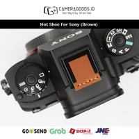 Gambar Camshot Camera Hot Shoe Leather Accessories Camera - Sony - Cokelat dari Camera Goods undefined 3 Tokopedia