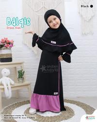 Gambar BAJU MUSLIM ANAK BALQIS KIDS ANDIENNAYLA BY MOUZA INDONESIA / GAMIS - TARO, 3-4 tahun dari REY fashion.Store undefined 2 Tokopedia