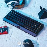 Gambar Razer Blackwidow V3 Mini Hyperspeed 65% Wireless Mechanical Keyboard - GREEN SWITCH dari igamerworld bekasi undefined 1 Tokopedia