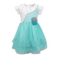 Gambar TWO MIX Baju Anak Perempuan Fashion Bahan Kaos Scuba Usia 1-12 4108 Pink Lengan Dress Anak Import Gaun Pesta Anak - Tosca Polos, 2 dari Two mix undefined 5 Tokopedia