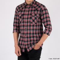 Gambar kemeja flanel pria / kotak flannel cowok lengan panjang slimfit FLE368 dari Planet Jeans undefined 1 Tokopedia