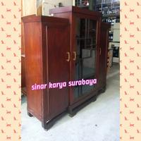 Gambar lemari kuno antik kondisi bekas dari UD SINAR KARYA SURABAYA undefined 1 Tokopedia