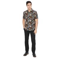 Gambar Agrapana Slimfit Baju Kemeja Batik Pria Slim Fit Lengan Pendek Bhanu - S dari Agrapana Batik undefined 4 Tokopedia