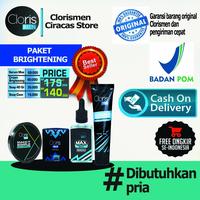 Gambar Clorismen Paket Brightening Series original bisa memutihkan wajah pria dari Pondok Mak Uci undefined 1 Tokopedia