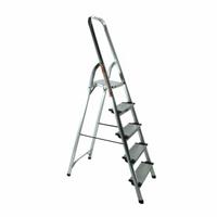 Gambar Krisbow Tangga Lipat Aluminium 5 Wide Step LADDER ALU HANDLE 5 Steps dari hujanderaz undefined 2 Tokopedia