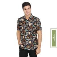 Gambar Agrapana Slimfit Baju Kemeja Batik Pria Slim Fit Lengan Pendek Bhanu - S dari Agrapana Batik undefined 1 Tokopedia