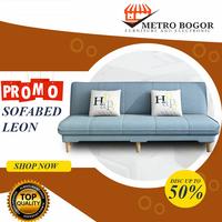 Gambar Sofabed / Sofa Bed / Sofa Santai Leon Kain - AQUA dari Metro bogor undefined 1 Tokopedia