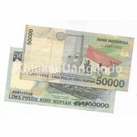 Gambar uang kuno 50000 beda generasi dari dangkishop123 undefined 2 Tokopedia