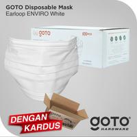 Gambar Masker 3 Ply / Daily Disposable Face Mask 3 Ply Earloop - Putih dari Valencia Store 07 undefined 1 Tokopedia