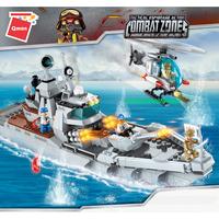 Gambar Bricks Blocks Qman 1722 Combat Zones Destroyer Ship Kapal Perang + Hel dari Gudangmainanku undefined 5 Tokopedia