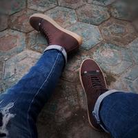 Gambar Madness Brown - Sepatu Sneaker Kulit Sapi Asli - 44 dari Map Inc Footwear undefined 4 Tokopedia