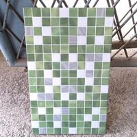 Gambar KERAMIK DINDING KAMAR MANDI 25X40 GLOSSY COKELAT HIJAU KOTAK MOZAIK - Cokelat dari MURAH MERIAH SANGAT undefined 3 Tokopedia