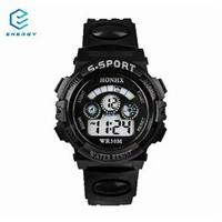 Gambar Jam Tangan Sport Rubber Digital - Hitam dari RinRin Collection1 undefined 3 Tokopedia