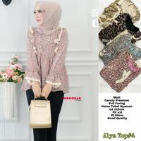 Gambar alya top blouse wanita ceruty jumbo wanita import juli dari nareswari_shop undefined 1 Tokopedia