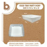 Gambar Food Tray Party Ivory S I FTPIS002073 dari bekasipack undefined 1 Tokopedia
