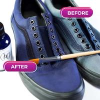 Gambar Cat Sepatu untuk Bahan Kanvas-Suede|merk KSJ- 120ml dari KSJ Paint undefined 3 Tokopedia