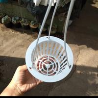 Gambar Pot bunga NKT NetPot GT 15cm putih dari Rivelist1 undefined 3 Tokopedia