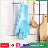 Gambar SARUNG TANGAN CUCI PIRING SILIKON (1 pasang) - Tebal original import dari Chamara Store undefined 5 Tokopedia