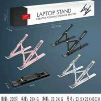 Gambar HOLDER LAPTOP LIPAT ADJUSTABLE ANTI SLIP UNTUK LAPTOP / NOTEBOOK dari Mitha olshop88 undefined 3 Tokopedia