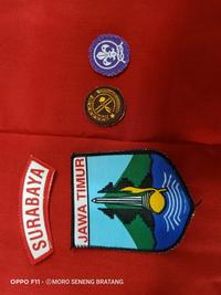 Gambar Bed PRAMUKA sablon waven Tunas kelapa cowok - cewek 1 set - set cewek waven dari Moro seneng bratang undefined 4 Tokopedia