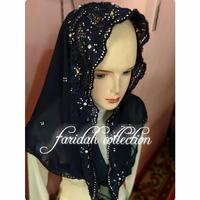Gambar kerudung Yenny Wahid Payet swaousky dari Faridah collection 4321 undefined 1 Tokopedia