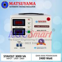 Gambar Stavolt Stabilizer Matsuyama AVR-LD 3GS 3000 VA 3000 Watt dari Master Jaringan_NEW undefined 1 Tokopedia