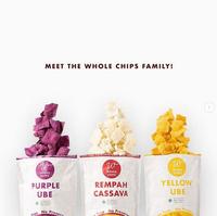 Gambar Whole Chips Keripik Ubi / Singkong Keripik Sehat Non-MSG 90gr dari Gemini B2 undefined 2 Tokopedia