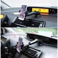 Gambar Car Holder HP Smartphone Mobil with Suction Cup 360° Rotating - BLACK dari ToserbaJr undefined 5 Tokopedia