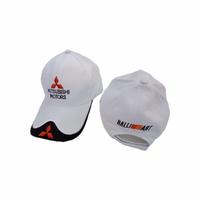 Gambar Topi MITSUBISHI logo Bordir topi sport warna hitam putih merah dari SUGOIshop undefined 3 Tokopedia