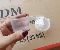 Gambar Tempat Saos Plastik / Cup Sambal / Sauce Container 35ml dari weloveplastik undefined 3 Tokopedia