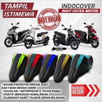 Gambar cover body motor bebek dan matic supra mio beat scoopy vixion dll - hitam listmerah dari maghya undefined 1 Tokopedia