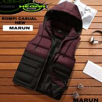 Gambar ROMPI VEST PRIA KOMBINASI HEGAR JAKET STORE NEW PRODUK LIMITED - Abu-abu, XL dari Hegar Jaket store undefined 2 Tokopedia