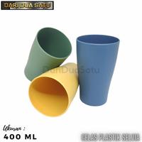Gambar Gelas Plastik Kopi Teh Serbaguna Gelas Multifungsi 400 ml - Green dari DariDuaSatu undefined 3 Tokopedia