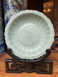 Gambar Piring celadon 37cm keramik china grade A tua lawas antik dari Khans gallery undefined 1 Tokopedia