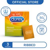 Gambar Durex Ribbed - isi 3 foil - Kondom Bertekstur Garis - Stimulasi Lebih dari Durex Store undefined 1 Tokopedia
