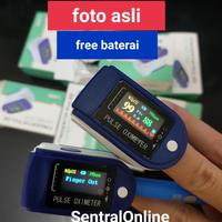 Gambar Oximeter spo2 fingertip cek kadar oksigen dlm darah - LK87 dari sentralonline undefined 4 Tokopedia