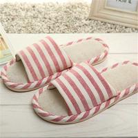 Gambar USEA Sandal Tidur Sendal Selop Rumah Cewek Cowok Slop Dewasa Linen Lembut - Merah Biru, 39 dari Usea Official Store undefined 3 Tokopedia