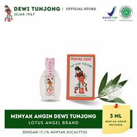 Gambar Dewi Tunjong 3ml 100% Natural - MINYAK ANGIN dari Dewi Tunjong undefined 4 Tokopedia