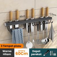 Gambar Tempat Pisau Gantung Serbaguna Rak Pisau Alat Dapur Dinding Minimalis dari Mayaza Shop88 undefined 3 Tokopedia