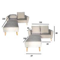 Gambar VIRENZE Sofa L Sofa bed New Star Jateng Semarang Solo Jatim Yogya - Sofa L dari VIRENZE DESIGN undefined 3 Tokopedia