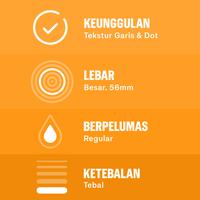 Gambar Durex Ribbed - isi 3 foil - Kondom Bertekstur Garis - Stimulasi Lebih dari Durex Store undefined 2 Tokopedia