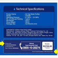 Gambar Pure it Unilever Germ Kill Kit Filter 3000 Liter For Classic 9 & 23 L - Lapis Dus dari Toko Kirana 07 undefined 4 Tokopedia
