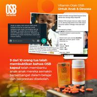 Gambar OSB Vitamin Otak Anak Tanpa Pewarna, Pemanis & Perasa dari Pranoto Herbal OSB undefined 4 Tokopedia