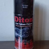 Gambar Cat Spray Diton 300cc Anti Tahan Panas Black Hi Temp Heat Hitam 300 cc dari bun supermarket bahan bangunan undefined 2 Tokopedia