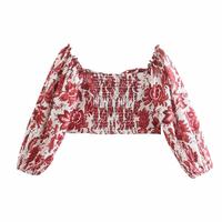 Gambar Atasan Crop Top Wanita Import Red Off Shoulder (S,M,L) dari Gabe Store Mall undefined 3 Tokopedia