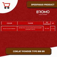 Gambar BROMO Kakao Powder BR 800| Black Coklat 100% ASLI Cocoa dari DuniaBahanBaku Tokopedia undefined 2 Tokopedia