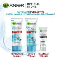 Gambar Garnier Pure Active Acne And Oil Clearing Foam 100ml Pack of 3 dari Garnier Official Store undefined 4 Tokopedia